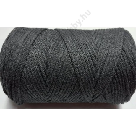 Macrame cotton 2 mm sötétszürke