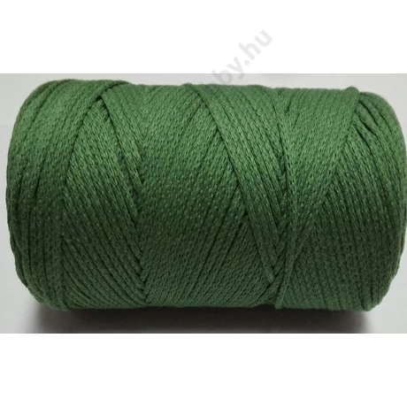 Macrame cotton 2 mm vadászzöld