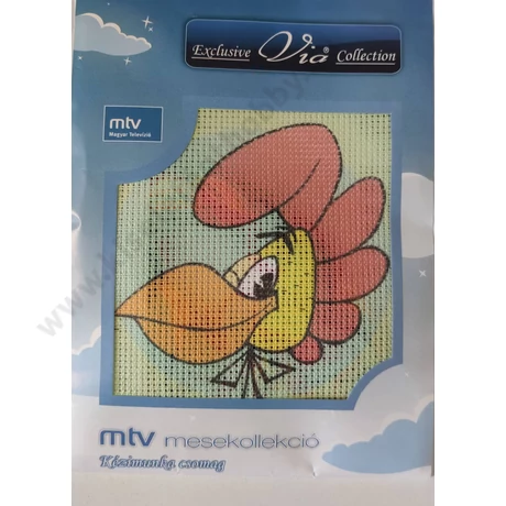 Gobelin cérnával 12x12 cm MTV mesekollekció-Kukori