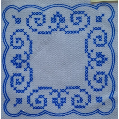 Előnyomott kézimunka -  20x20 cm, keresztszemes minta