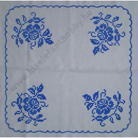 Előrajzolt hímezhető keresztszemes terítő 53x53 cm - 3