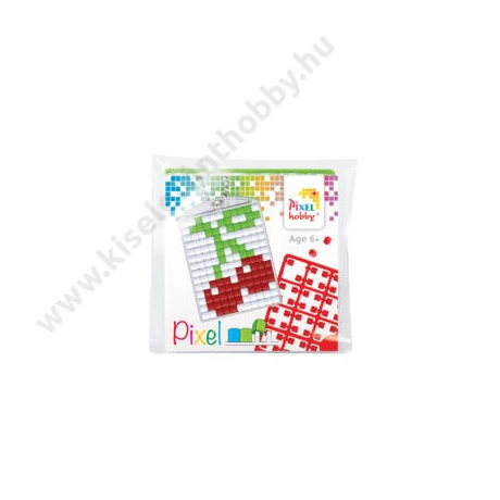 Pixelhobby kulcstartó 1 db - cseresznye