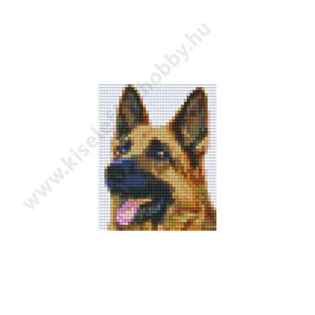 Kutyafej  2 - pixelhobby kirakó