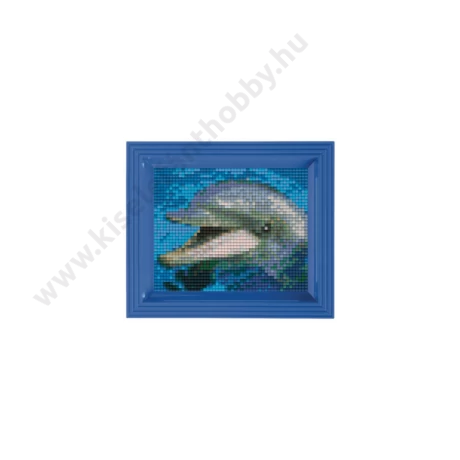 Delfin - pixelhobby kép készlet kerettel