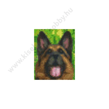 Kutyafej - pixelhobby kirakó