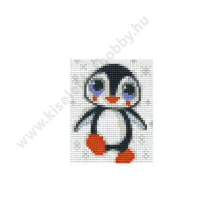 Kis pingvin pixelhobby kirakó szett