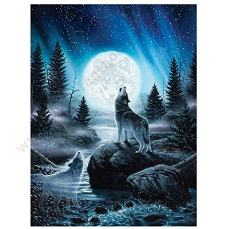 Festés számok szerint készlet fakerettel 40x50 cm