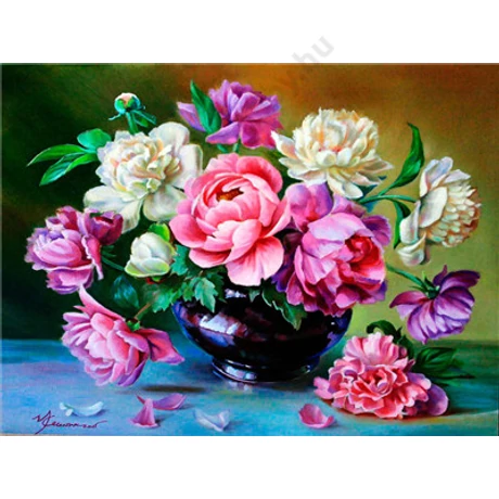 Festés számok szerint készlet fakerettel 40x50 cm