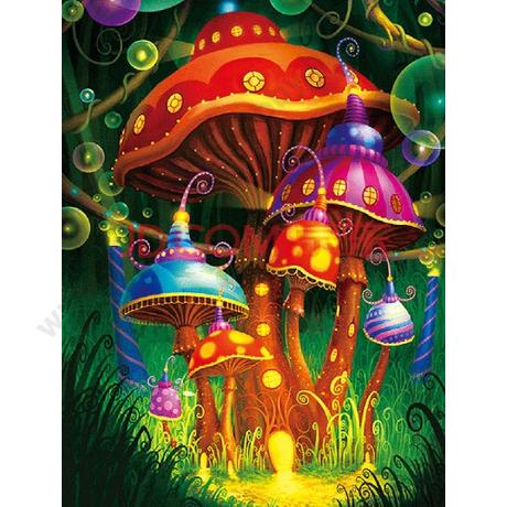 Gyémántszemes kirakó szett 30x40 cm