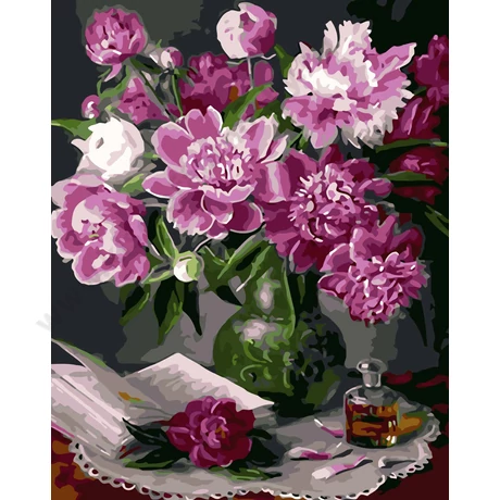 Festés számok szerint készlet fakerettel 40x50 cm