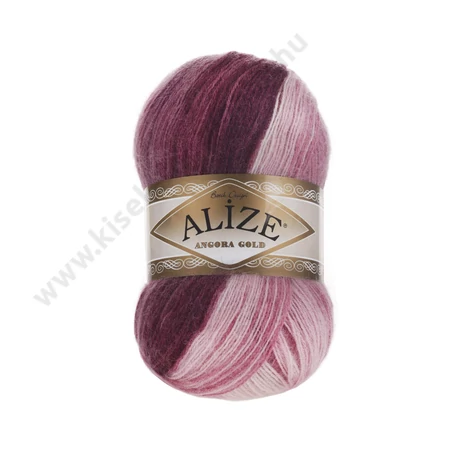 Angora Gold Batik 1895 rózsaszín - mályva