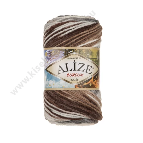 Burcum Batik 5742 fehér - szürke - barna 