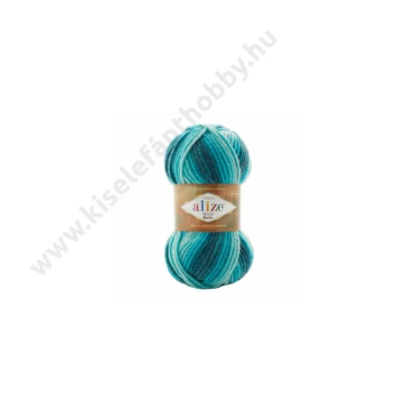 Superlana maxi batik  türkisz színátmenetes - 7801