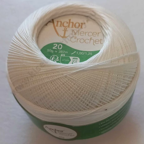 Anchor 20 -as, 50 g, fehér