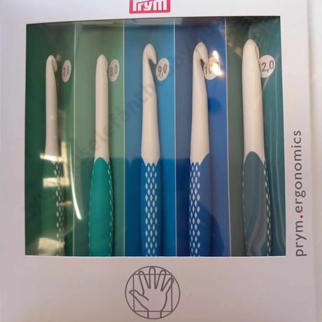 Ergonomikus horgolótű készlet 5 db