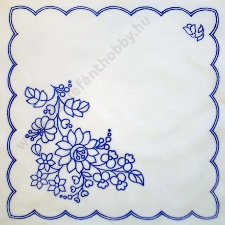 Előnyomott kézimunka 30X30-770 kalocsai
