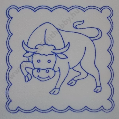 Előnyomott kézimunka 20X20-62