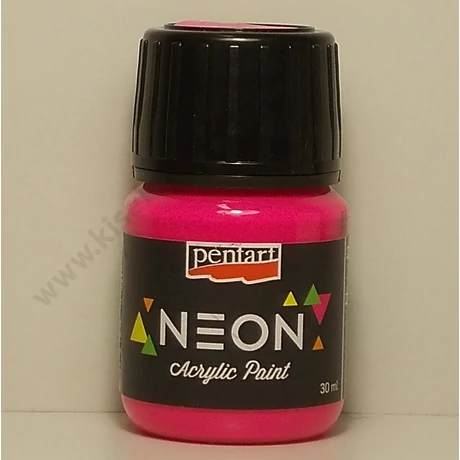 Neon akrilfesték 30 ml  (több színben)