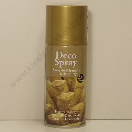 Dekorációs lakkfesték spray arany 150 ml