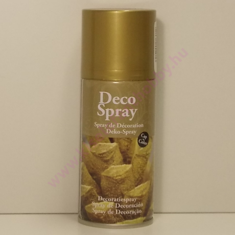 Dekorációs lakkfesték spray arany 150 ml