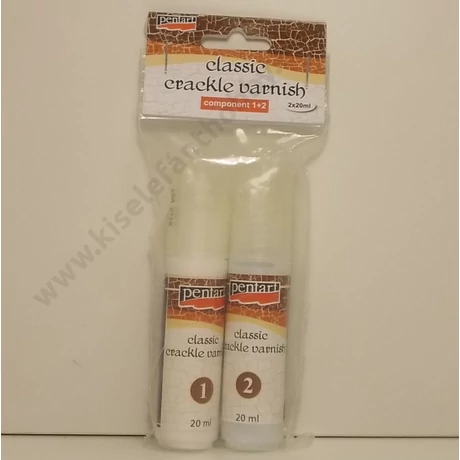 Kétfázisú klasszikus repesztőlakk szett 2X20 ml 