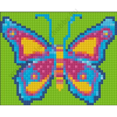 Pillangó - pixelhoby kirakó szett