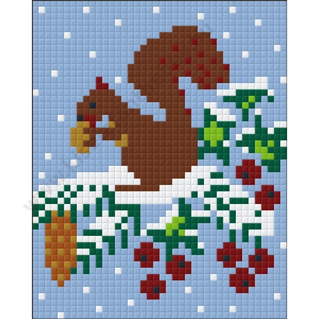 Mókus pixelhobby kirakó készlet