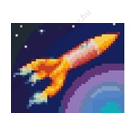 Rakéta - pixelhobby kirakó készlet