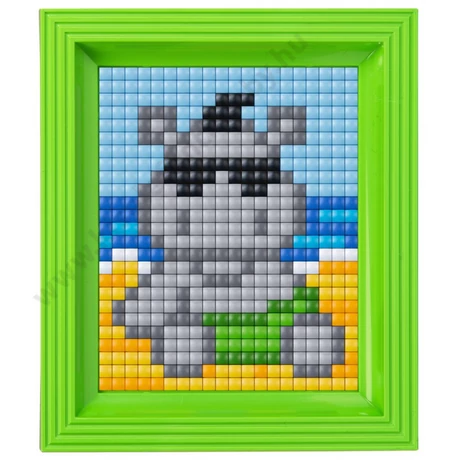 Pixelhobby kirakó XL -  Víziló