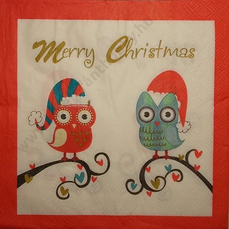 Szalvéta merry christmas