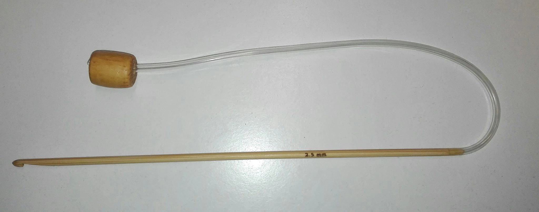Damilos bambusz horgolótű 2,5 